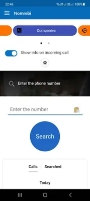 Number database android App screenshot 5